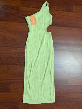 NWT Thatssofetch One Shoulder Cutout MIDI Dress